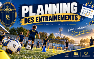 Planning des entrainements
