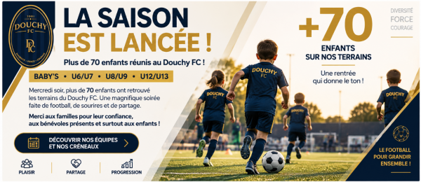 La saison est lancée